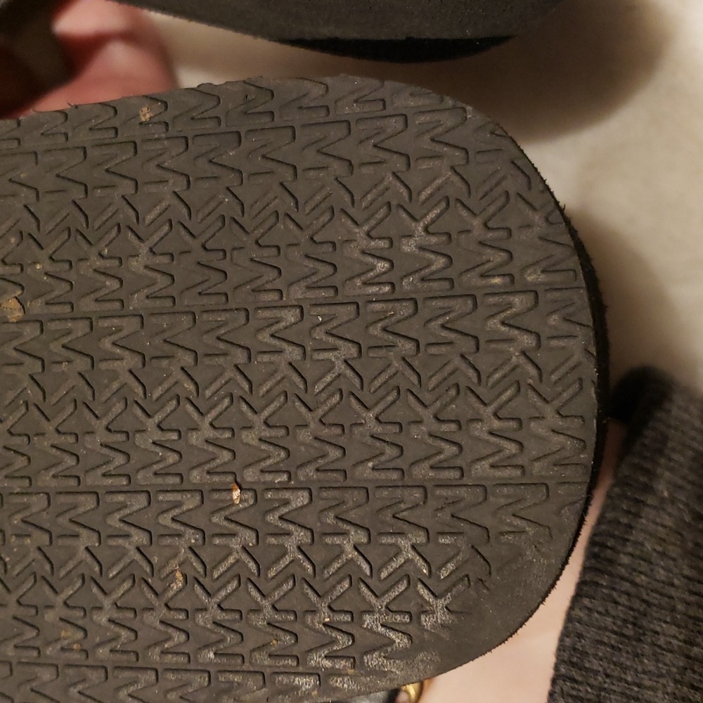 MICHAEL KORS  10 BLACK FLIP FLOP - Picture 3 of 11